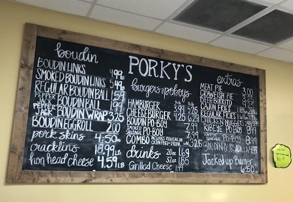 Porky's Menu image 2